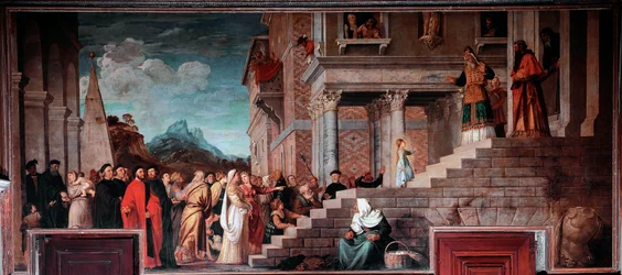 La Présentation de la Vierge au Temple, 1534-38
